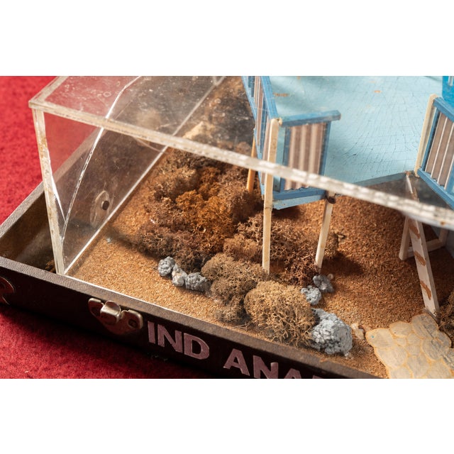 Vintage Bermuda King "84" Salesman’s Sample Pool Display in Case For Sale - Image 9 of 11