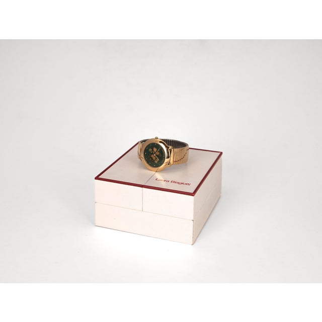 Metal Vintage Women's Wristwatch by Laura Biagiotti, 1990s For Sale - Image 7 of 18