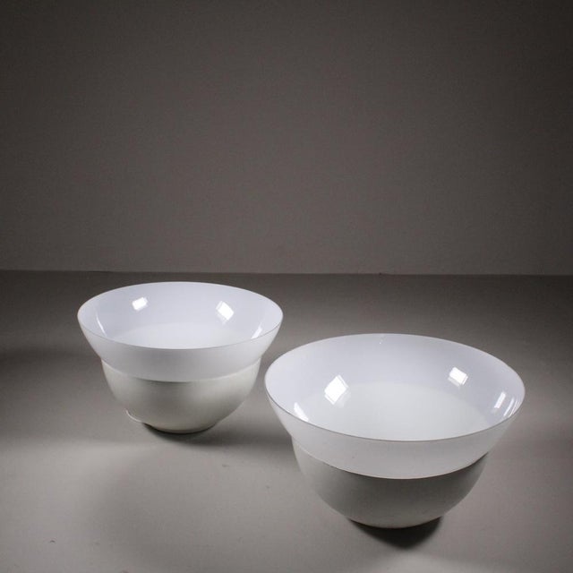 White Cirene Ceiling Lights by Vico Magistretti for Artemide, 1960s, Set of 2 For Sale - Image 8 of 17