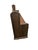 Brown Mid 20th Century Carved Solid Oak Church Pew Bench With Cross Details – 75" For Sale - Image 8 of 17