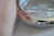 Silver Vintage B. Rogers Sterling Silver & Glass Coasters S/6 For Sale - Image 8 of 12