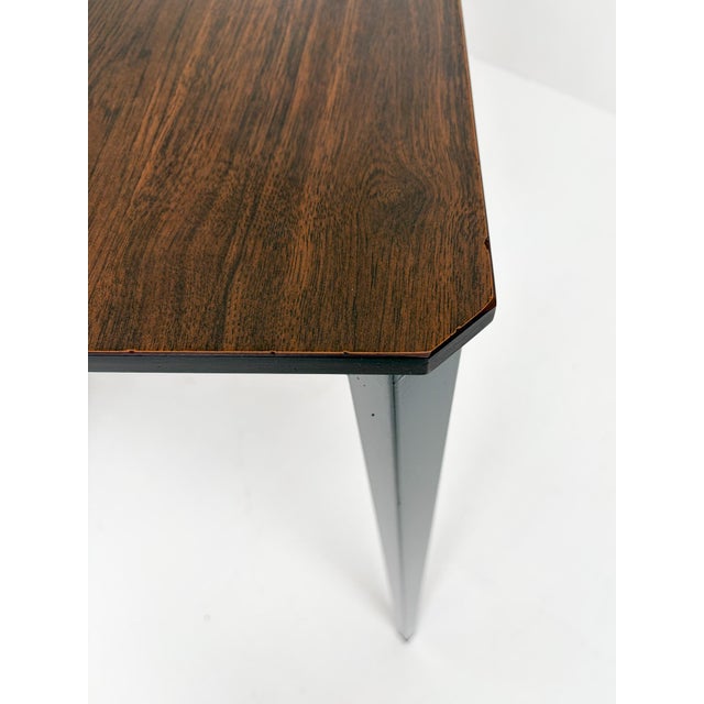 Black Mid-Century Dining Table by Wim Rietveld for Ahrend de Cirkel, 1960s For Sale - Image 8 of 15