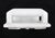 Reclaimed White Ceramic Bathroom Soap Dish With Handle For Sale - Image 6 of 8