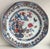 Antique 18th Century Chinese Export Porcelain Octagonal Plate Decorated With Vases, Peonies and Butterflies For Sale - Image 10 of 11