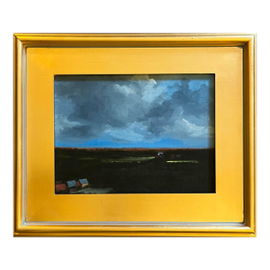 Oil Painting of a Dutch Landscape