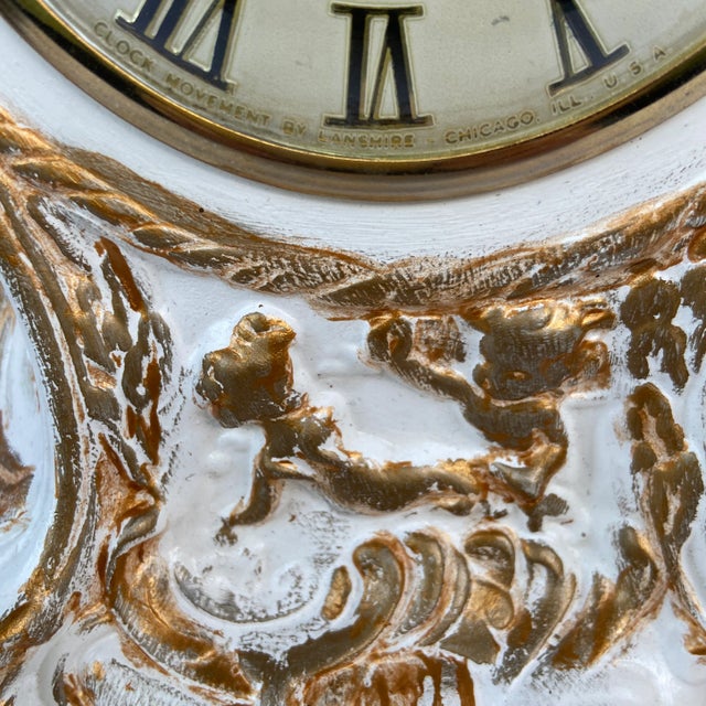1950’s Lanshire Mantle Clock For Sale - Image 9 of 12