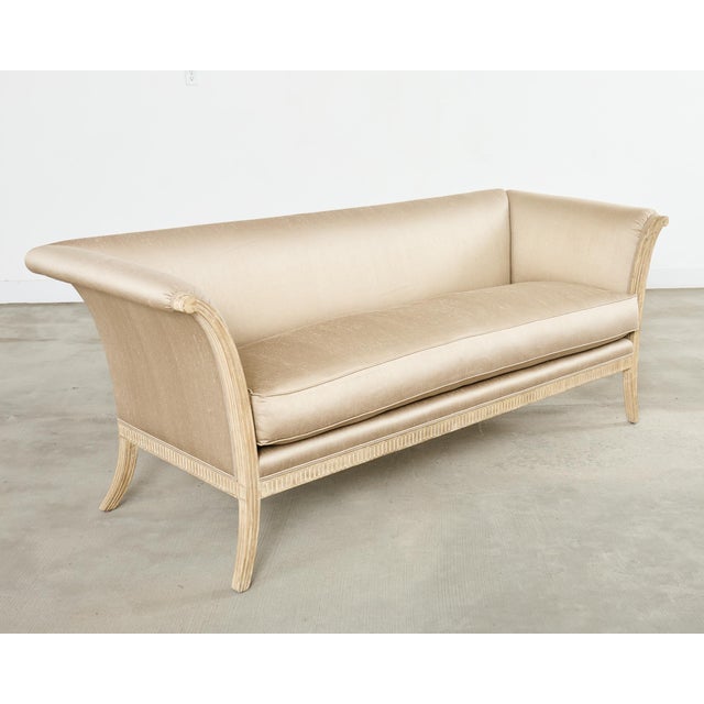 Sally Sirkin for Robert Scott Regency Style Flared Sofa For Sale - Image 16 of 18