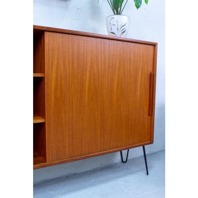 1960s Mid-Century Danish Teak Sideboard from WK Möbel, 1960s For Sale - Image 5 of 16