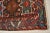 Traditional Antique Northwest Runner in Smokey Blackish-Blue Ground with Teals, Blues, Greens 3 x 13.10 For Sale - Image 3 of 13