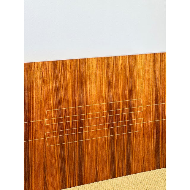 Art Deco Walnut Dining Table, 1940 For Sale - Image 12 of 16