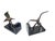 Metal Art Deco Figurative Bookends, Belgium, 1930s, Set of 2 For Sale - Image 7 of 8
