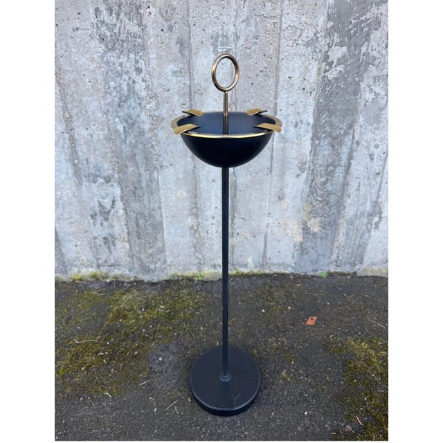 Freestanding Ashtray in Cast Iron by Gunnar Ander, 1950s For Sale - Image 6 of 6
