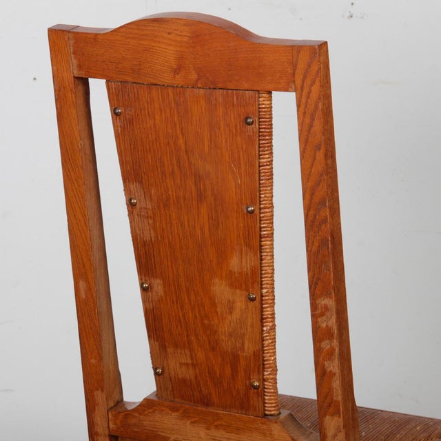 Chairs in the style of Charles Dudouyt, 1950, Set of 6 For Sale - Image 13 of 14