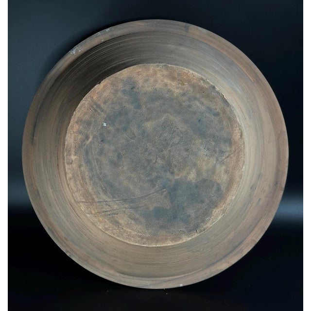 Spanish Large Red Fajalauza Ceramic Lebrillo Bowl For Sale - Image 6 of 8