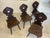 Vintage Side Chairs, Set of 4 For Sale - Image 4 of 16