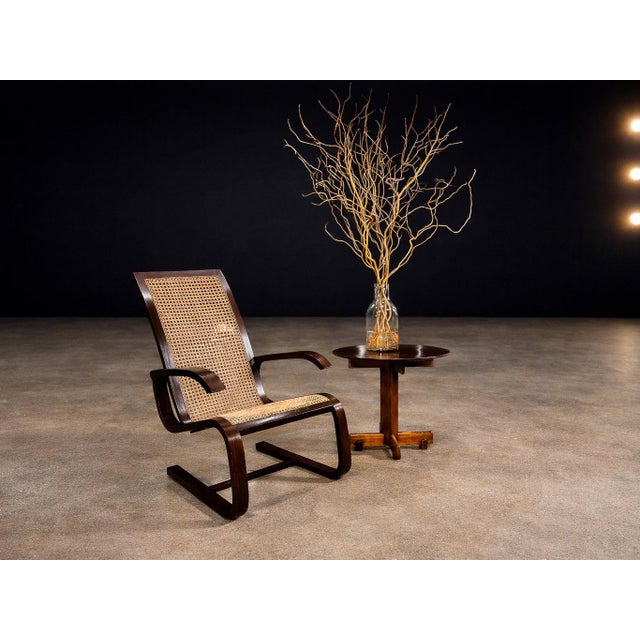 Sergio Rodrigues “Alex” Side Table in Freijó and Rosewood, Brazilian Modern, 1960s - Lot 700A For Sale In New York - Image 6 of 13