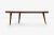 Arthur Espenet Teardrop Coffee Table in Solid Flamed Walnut