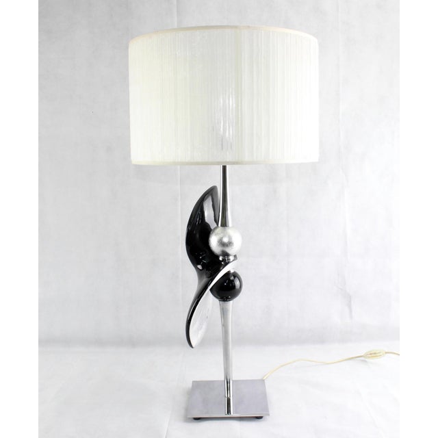 Handmade Table Lamp from Bondia Ceramicas Spain For Sale - Image 4 of 8
