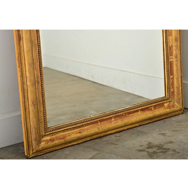 French 19th Century Gold Gilt Louis Philippe Mirror For Sale In Baton Rouge - Image 6 of 9