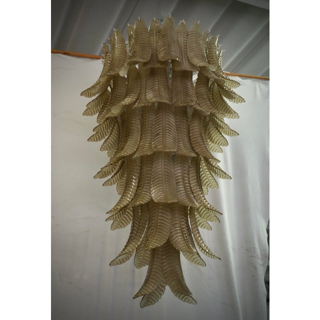 Mid-Century Murano Round Smoky Art Glass Chandeliers and Pendant For Sale - Image 9 of 9