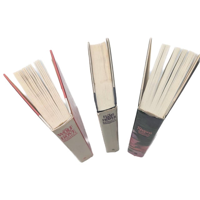 Antique White 1970s First Editions of Romance Novels by Kathleen E Woodiwiss, Set of 3 For Sale - Image 8 of 11