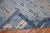 Textile Vintage Zabihi Collection Abstract Blue Swedish Kilim - 4'10" x 6' For Sale - Image 7 of 12