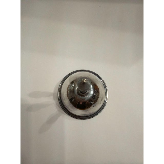 Antique Gorham MFG Co. Silverplate Table Bell with Ornate Frieze Pattern For Sale In Los Angeles - Image 6 of 6