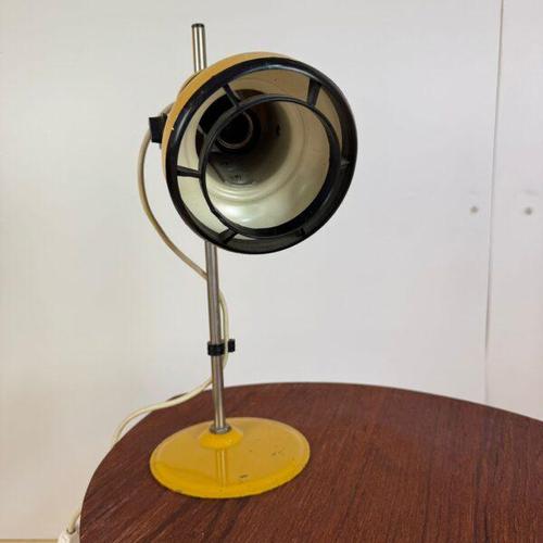 Vintage Yellow Table Lamp, 1970s For Sale - Image 5 of 8