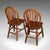 1930s Set of 4 Side Chairs, English Hoop Back Seats, Wwii, Broad Arrow, Reception Hall For Sale - Image 5 of 12