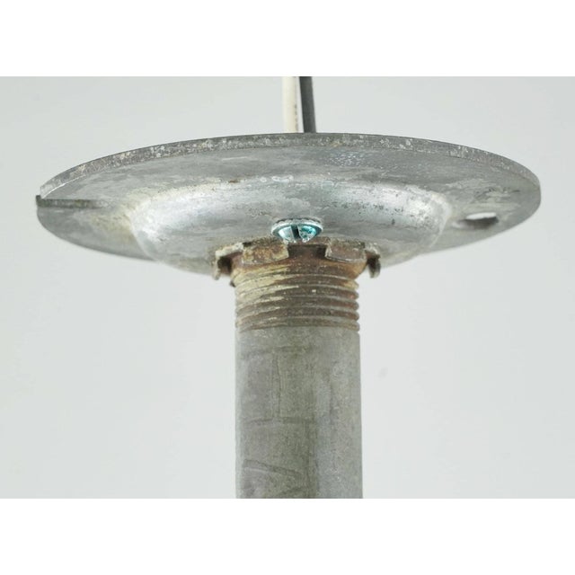 Mid 20th Century Industrial Original Holophane Pendant Light - Restored For Sale - Image 9 of 9