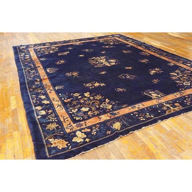 Chinese Early 20th Century Chinese Peking Carpet ( 9'2" x 11'6" - 280 x 350 ) For Sale - Image 3 of 8