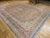 1900 - 1909 Vintage Persian Tabriz Rug, Hand-Knotted Wool, Floral Pattern, Pale Apricot & Burgundy, 10x13 For Sale - Image 5 of 16