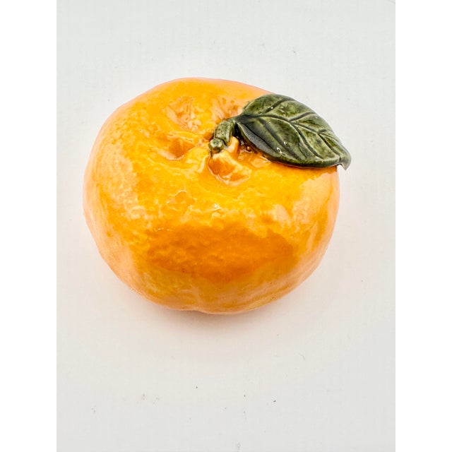 Ceramic Vintage Handmade Ceramic Fruit-Set of 4 For Sale - Image 7 of 7
