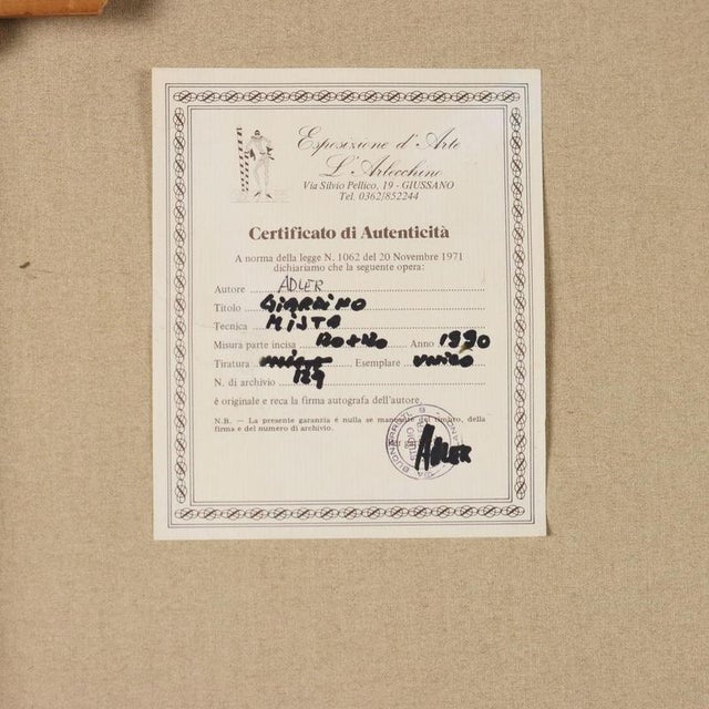 Dipinto di Annabel Adler, Untitled, Mixed Media on Canvas For Sale - Image 10 of 12