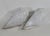 Hubens & Degué - corner wall sconces A nice pair of authentic 1925-1930 French art deco corner wall lights in nickel...