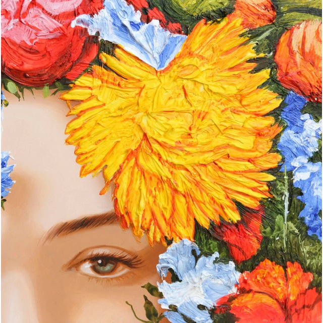 Point of View VI Original Painting by Carlos Gamez De Francisco For Sale