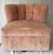 American Art Deco swivel club chair with curved channel back, button tufting and spacious seat for ultimate relaxation....