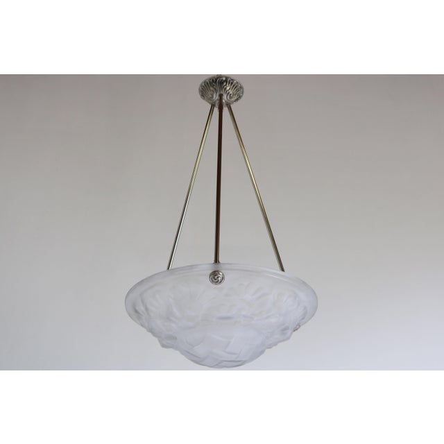 Art Deco Pendant Light by David Gueron Degue, 1930 For Sale - Image 11 of 11