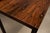 Set of Three Brazilian Rosewood Nesting Tables with Removable Tray & Brass Sabots, 1960s For Sale In New York - Image 6 of 18