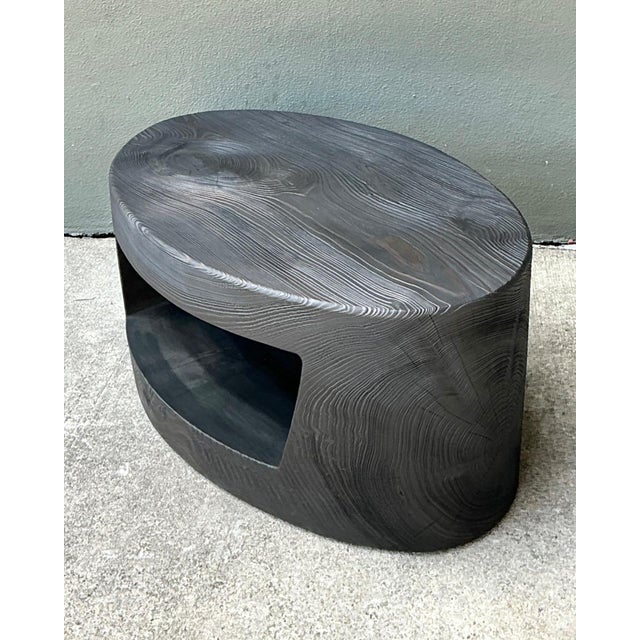 Vintage Christian Liagre Cerused Coffee Table For Sale - Image 9 of 10