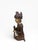 Mid 20th Century Hand-Carved Chinese Wooden Figural Sculpture of Seated Musician Holding Musical Instrument For Sale - Image 10 of 14