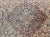 19th Century Persian Kashan Rug, Hand-Knotted Wool & Cotton, Floral Design, Ivory & Navy, 9x12 For Sale - Image 18 of 18