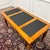 Classic English Writing Desk Black Leather For Sale - Image 15 of 18