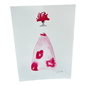 Ink Wash Dress by Jo Baskerville