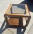 Vintage 70's Waterfall Edge Oak Side Table For Sale In Palm Springs - Image 6 of 7