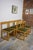 Khaki Wood and Fabric Dining Chairs, 1960s, Set of 6 For Sale - Image 8 of 12