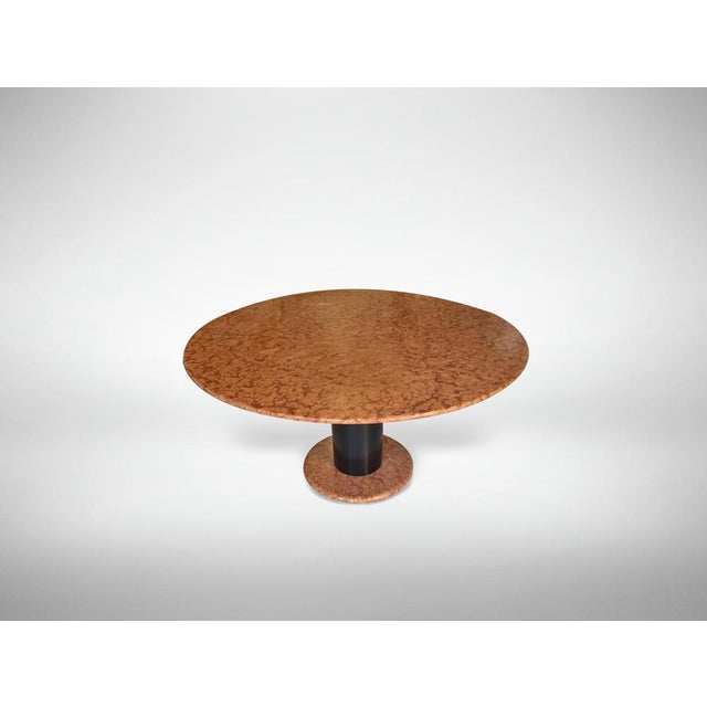 Ettore Sottsass Vintage Marble Table by Ettore Sottsass for Poltronova, Italy, 1960s For Sale - Image 4 of 5