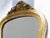 Wood Vintage Italian Gold Gilt Scalloped Mirror, 1920s For Sale - Image 7 of 12