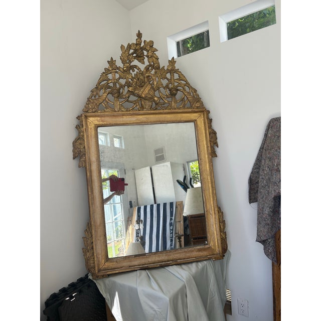 Mid 18th Century French Trumeau Mirror For Sale In Los Angeles - Image 6 of 6
