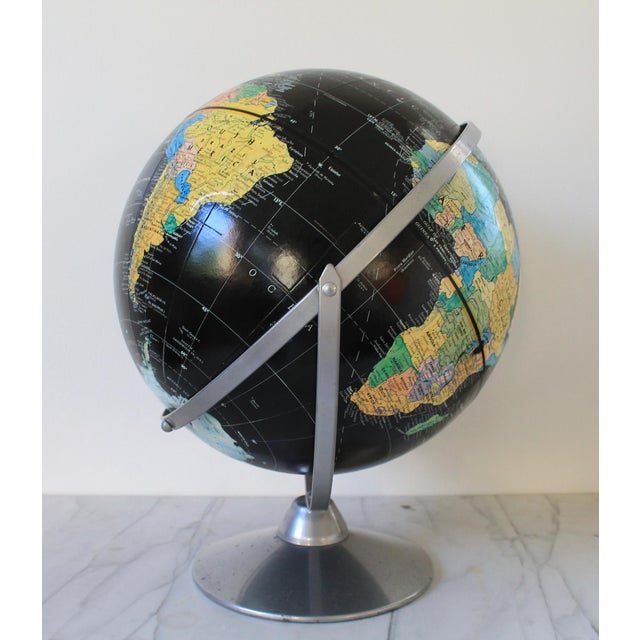 Vintage Replogle 12 inch Starlight globe. Some age wear. Pictured.